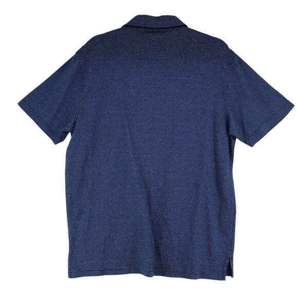 Rodd & Gunn Mens Size M Polo Shirt Balancing Rock Short Sleeve Blue *TINY FLAW - Picture 8 of 16